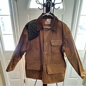 Vintage Saftbak Hunting Jacket Size 42 — Ammo Pockets & Quilted Shoulders